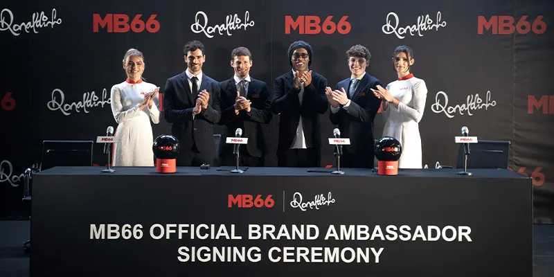 Lễ ký hợp tác giữa MB66 và Ronaldinho